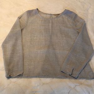 Banana Republic Gray Blouse